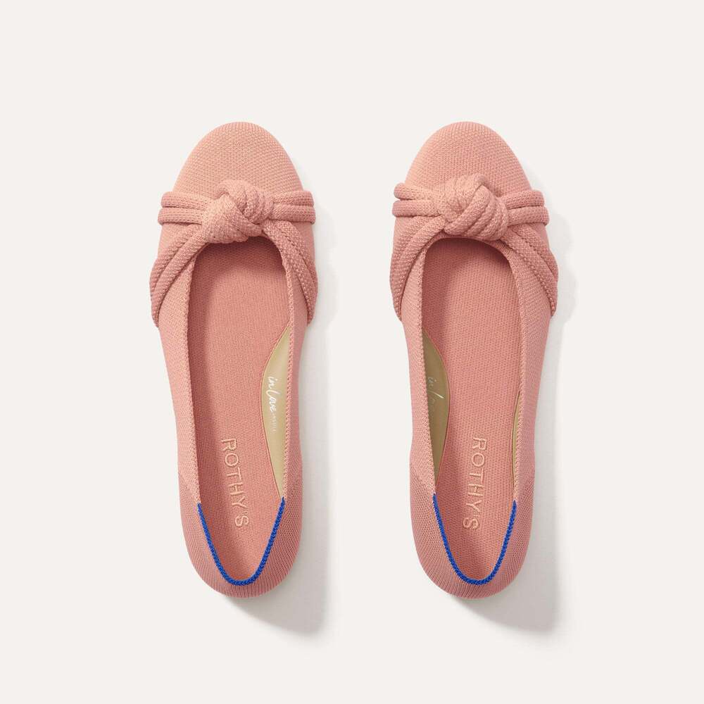 Rothy's The Knot Ballet Flat - Peony Size 9.5